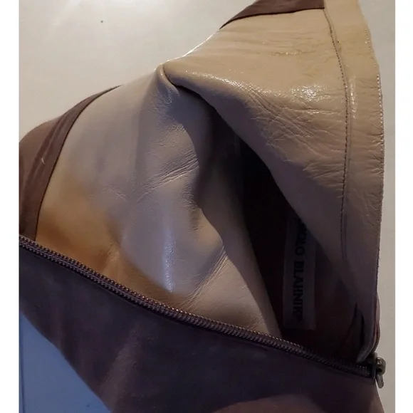 Manolo Blahnik Taupe Suede Booties
